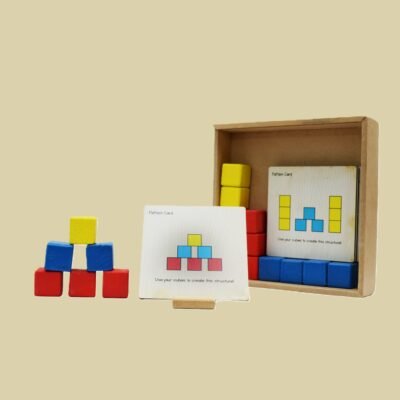 Cube Pattern Puzzle Box I 3+ Years