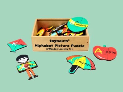 Alphabet Jigsaw Pictures Puzzle