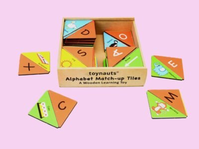 Alphabet Matching Tiles with Pictures