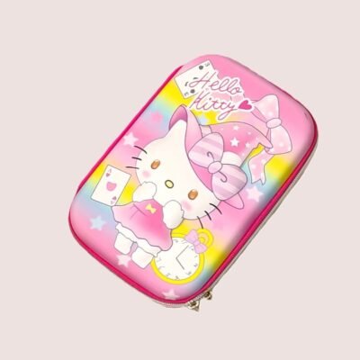 3D EVA Pencil Box, Hello Kitty (Pink)