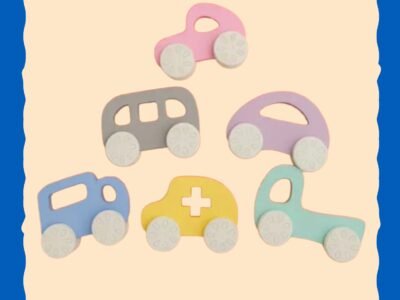 Wooden Toy Vehicle - Set of 6