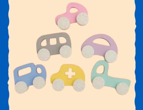 Wooden Toy Vehicle – Set of 6