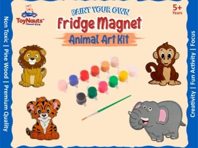 Fridge Magnet Animal Cutouts Paint